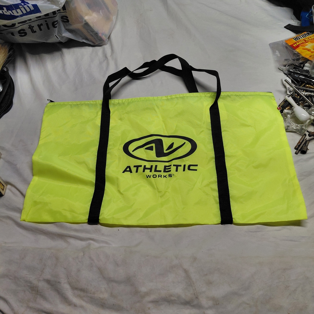 Athletic Works Neon Yellow Tote Bag